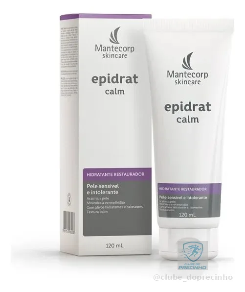 Hidratante Facial Epidrat Calm 120ml Mantecorp Skincare Todo Tipo De Pele Dia/noite
