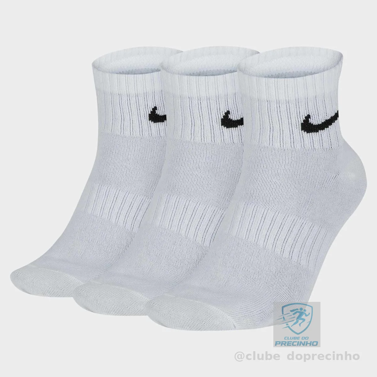 Meia Nike Everyday Lightweight (3 Pares) Unissex
