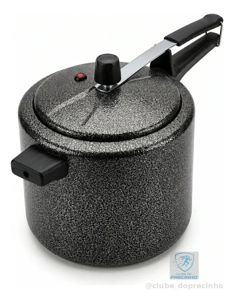 Panela De Pressão 07 Lts Asj - (diversas Cores) Cinza