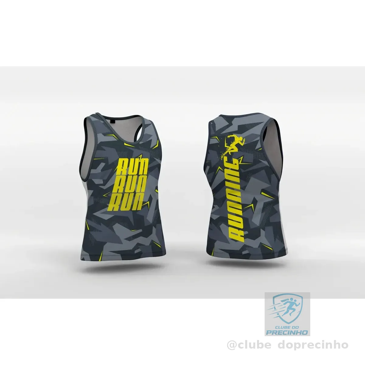 Camiseta Regata Masculina Dryfit Corrida Maratona Unissex