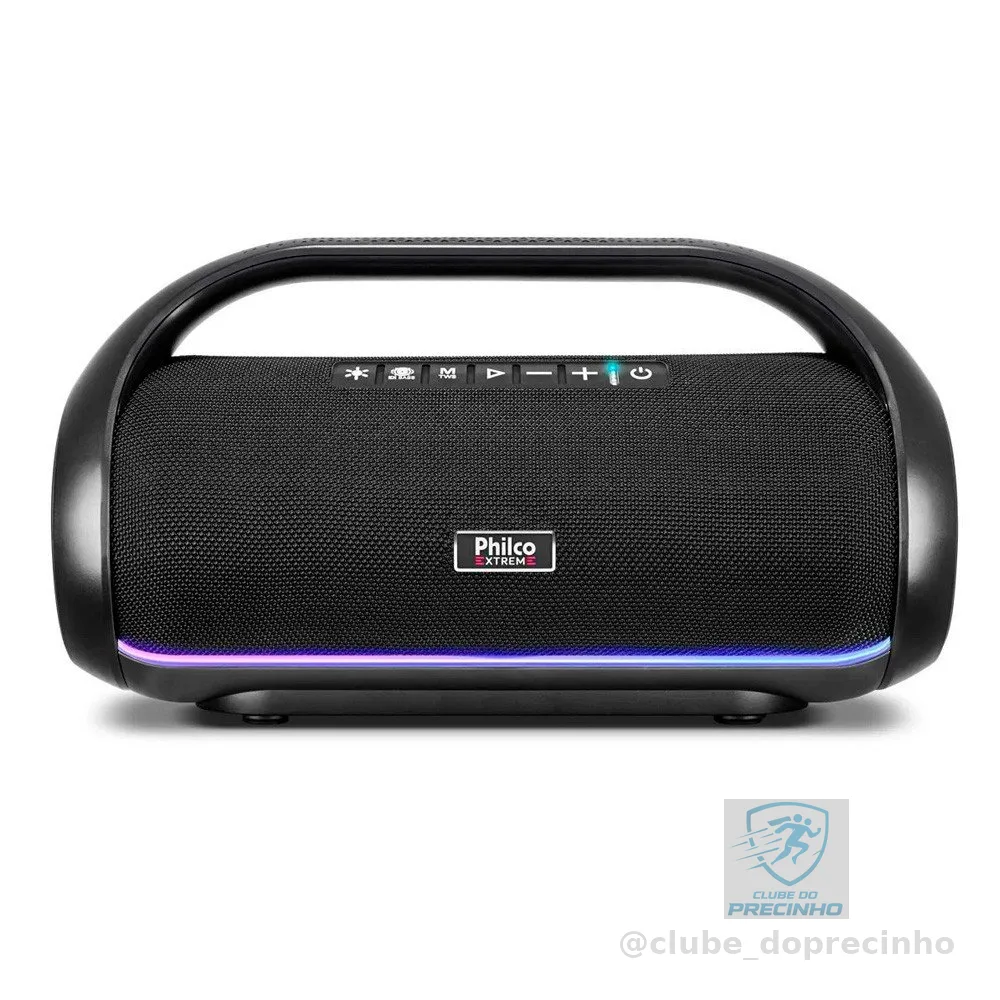 Caixa de Som Philco Extreme Bluetooth Speaker 220w RMS PBS220BT Bivolt