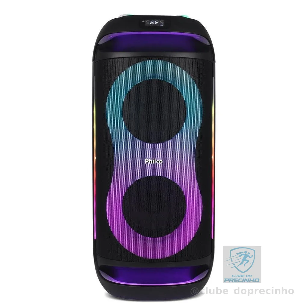 Caixa de Som Philco Extreme Ex Bass 800W PCX6702