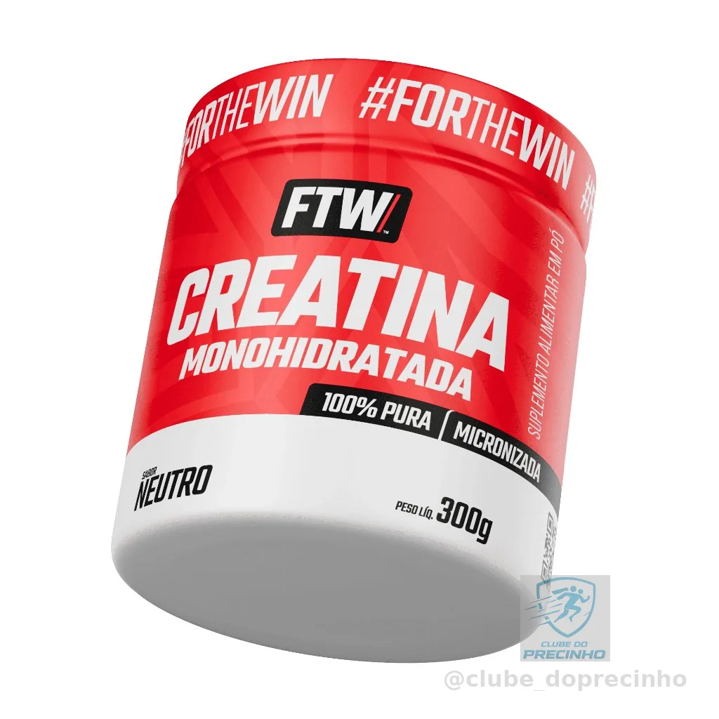 Creatina Monohidratada Pura 300g - FTW