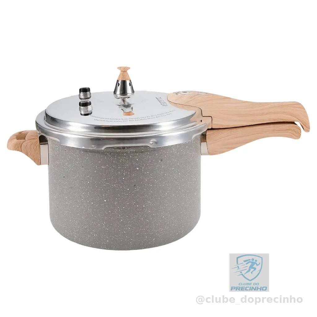 Panela de Pressão Neuhaus Marble Life 4,5L Cerâmica Indução