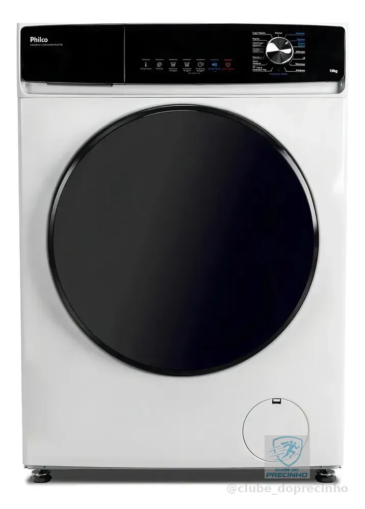Lava E Seca Philco Smart Invertplus Lavagem 10kg Branco