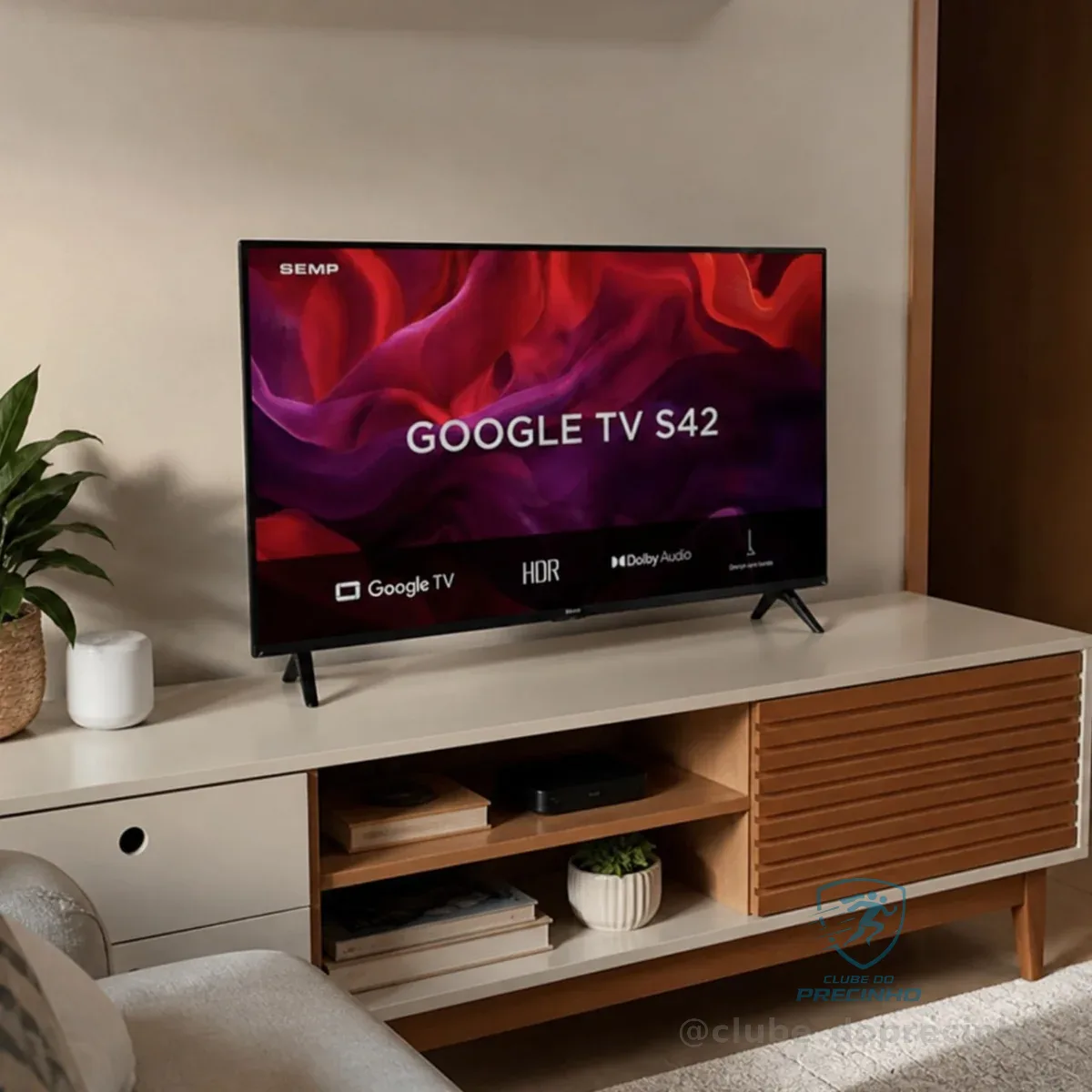 SEMP SMART TV 32” 32S42 HD GOOGLE TV