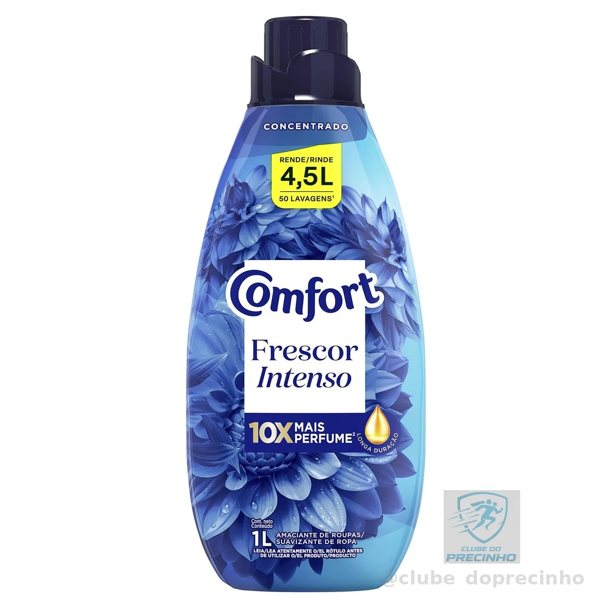 Comfort Amaciante Concentrado Frescor Intenso 1 L