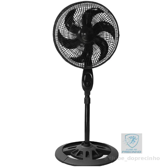 Ventilador De Coluna De Chão Turbo Vento Forte 3 Velocidades 110v/220v