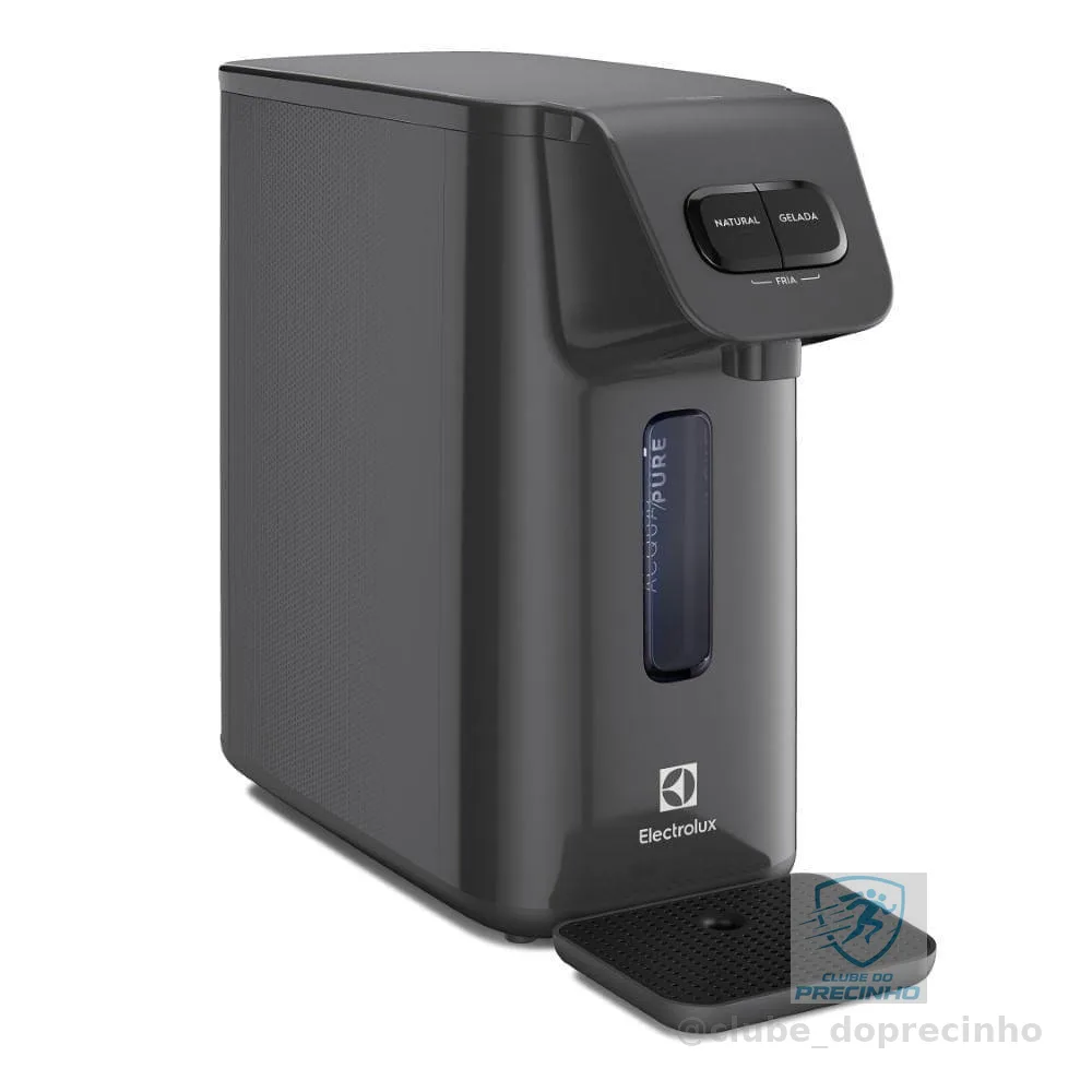 Purificador Electrolux Eletrônico Compacto Efficient Painel Mecânico Bivolt Cinza (PE15X)