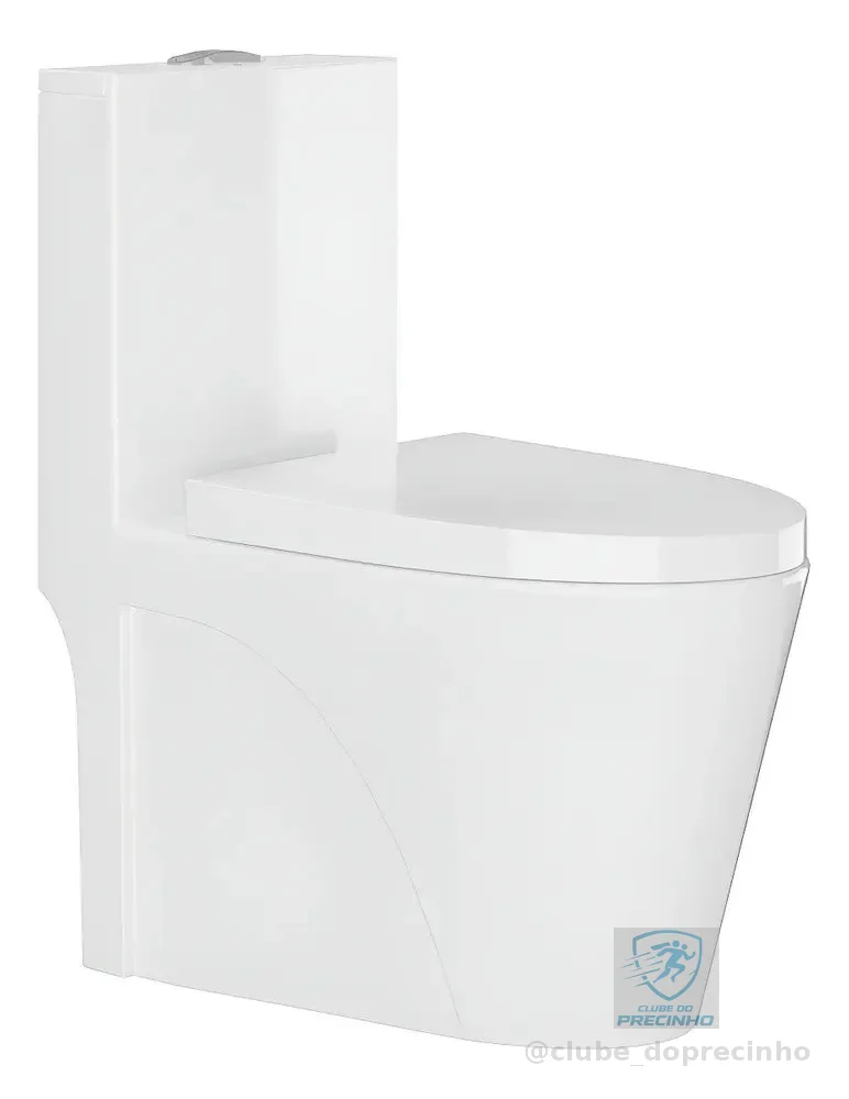 Vaso Sanitário Tubrax Monobloco VAB0002 Caixa Acoplada Completo Privada Cor Branco
