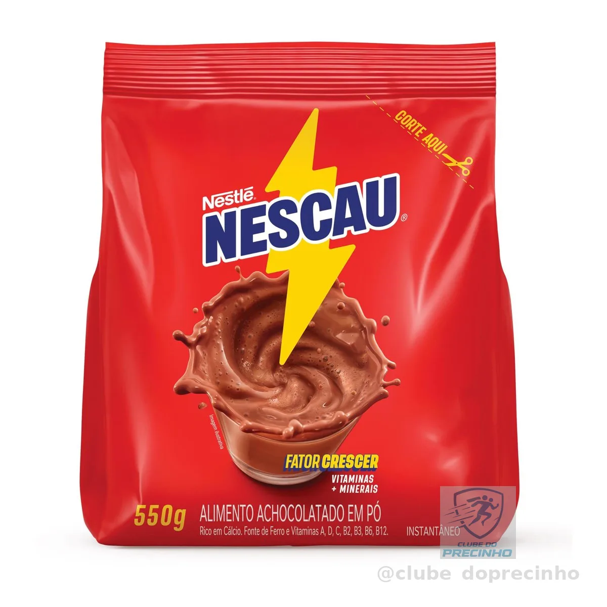 Achocolatado em Pó Nescau 550G