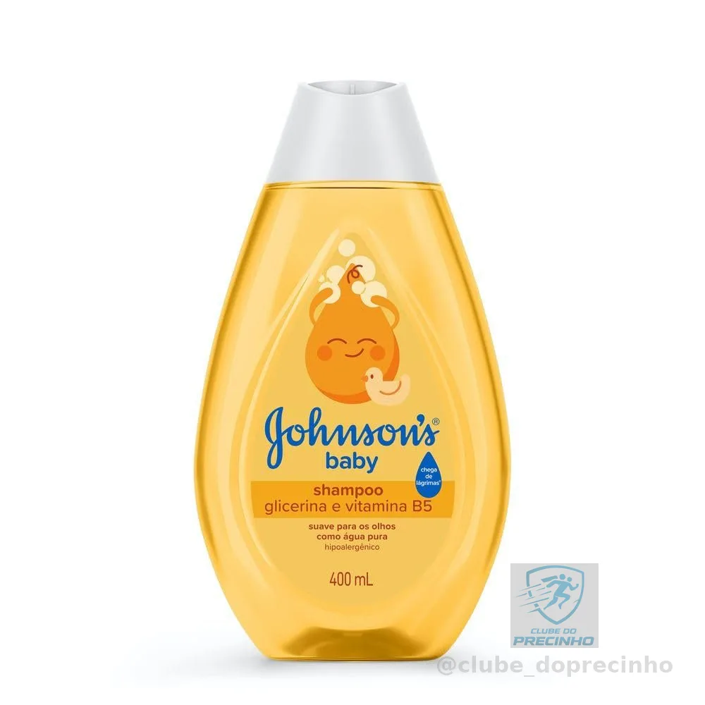 Shampoo Para Bebê Johnson's Baby De Glicerina, 400ml