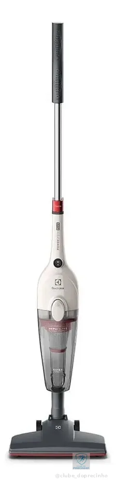 Electrolux STK14B aspirador de pó vertical com fio 1450W 2 em 1 filtro HEPA branco