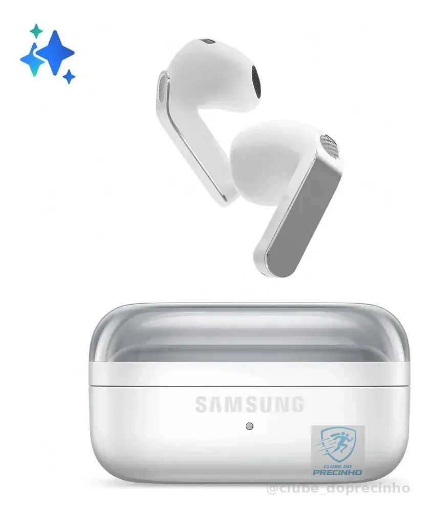 Samsung Galaxy Buds4,fone De Ouvido,galaxy Ai,gemini,branco