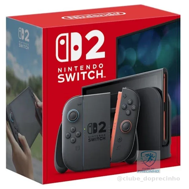 Nintendo Switch 2 - 256gb - Versão NACIONAL sem jogos