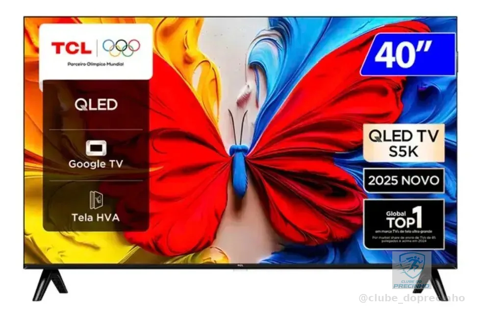 Smart Tv 40s5k Qled 40 Full Hd Wi-fi Android Semp Tcl