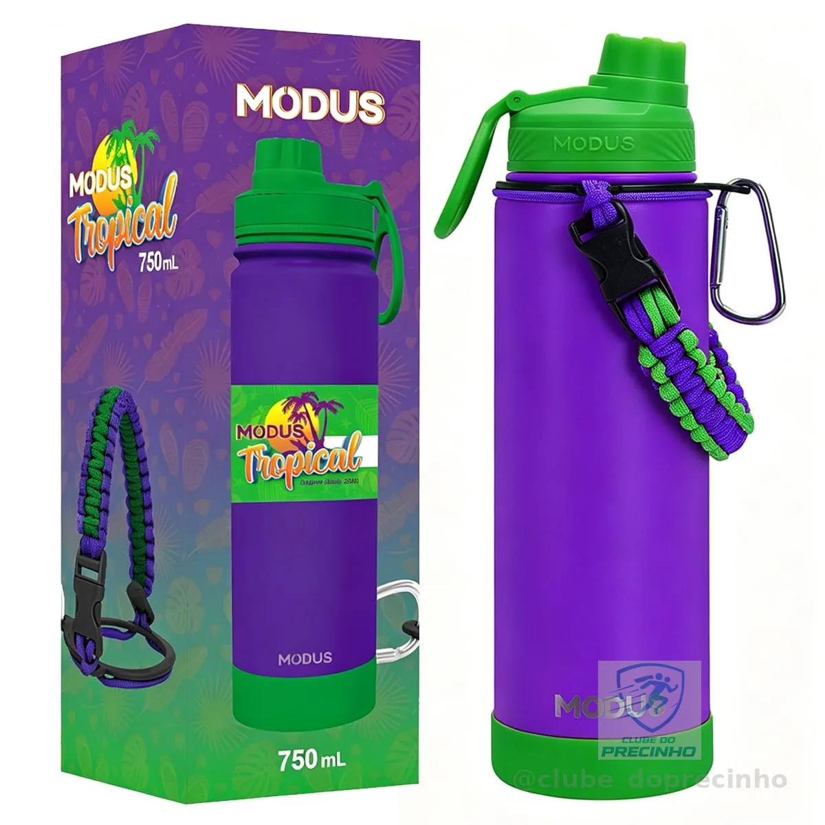 MODUS Garrafa Térmica de Aço Inoxidável 750ml a Vácuo