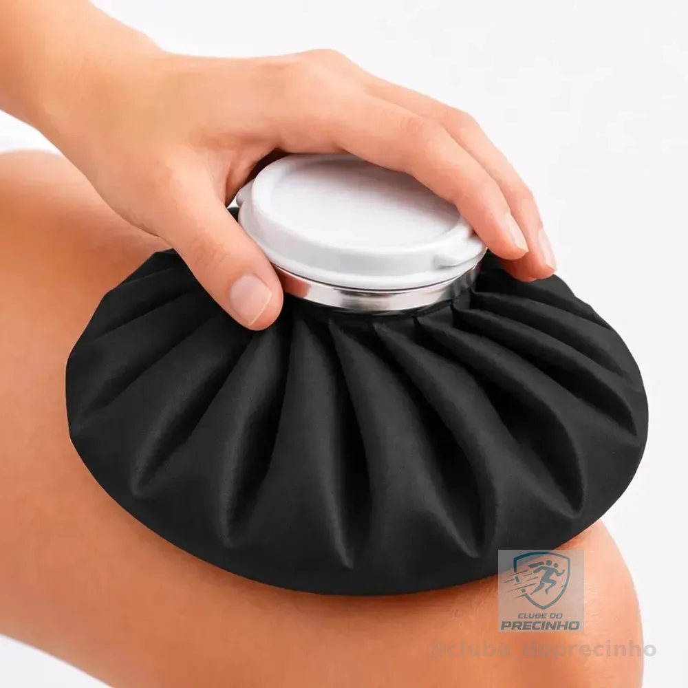 Bolsa Térmica Água Quente E Frio Compressa Dor Lesões Cólica Preto Gurumania