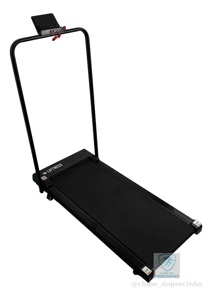 Esteira Ergométrica Elétrica Dobrável Compacta Liftness Preto 127v
