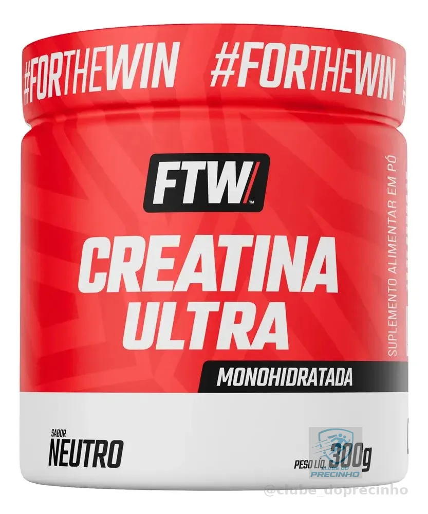 Creatina FTW em pó Sem sabor x 300g