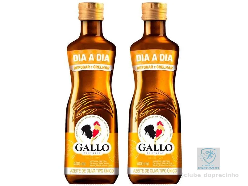 Azeite de Oliva Gallo 400ml 2 Unidades