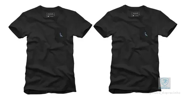 Kit 2 Camisetas Bolso Cb Pica-pau Xadrez Reserva