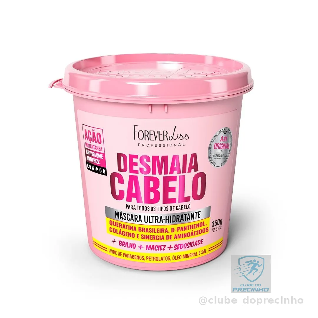 Forever Liss, FOR86, Desmaia Cabelo, 350g