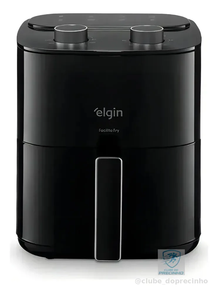 Fritadeira Elétrica Air Fry Elgin 3,5 Preto Somente 127v Preto 127v