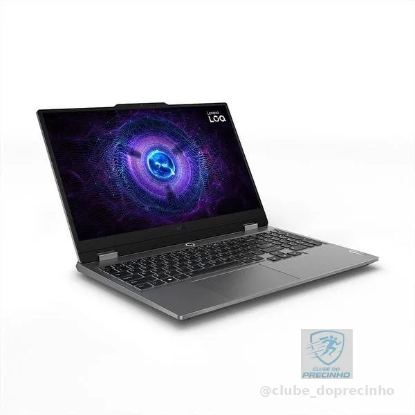 Notebook Gamer Lenovo LOQ 15IRX9, 15.6" Full HD 144Hz, Intel Core i5-13450HX, 16GB, 512GB SSD, NVIDIA RTX 4050, Linux - 83KHS00300