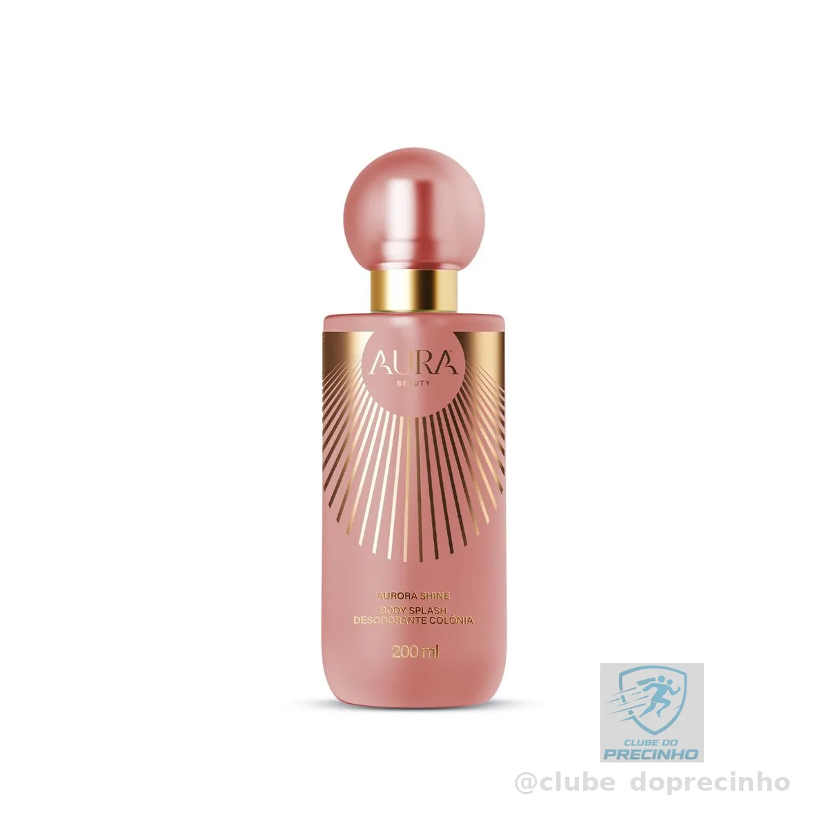 Body Splash Desodorante Corporal Aurora Shine 200ml