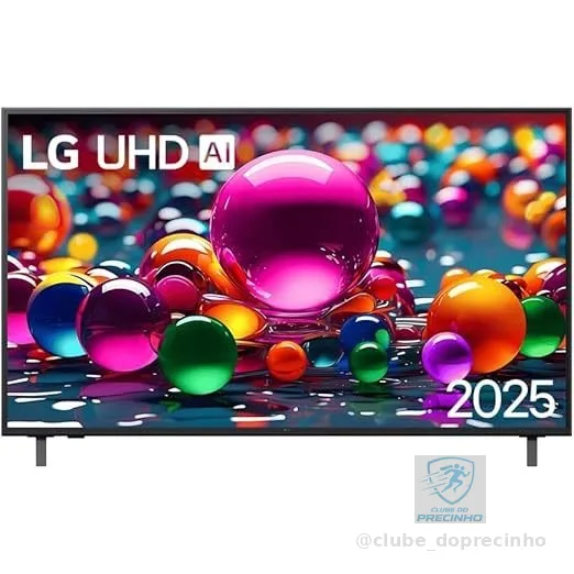 Smart TV LG AI 65" - 4K UHD α7 AI Processor 4K Gen8 webOS 25-65UA7500PSA
