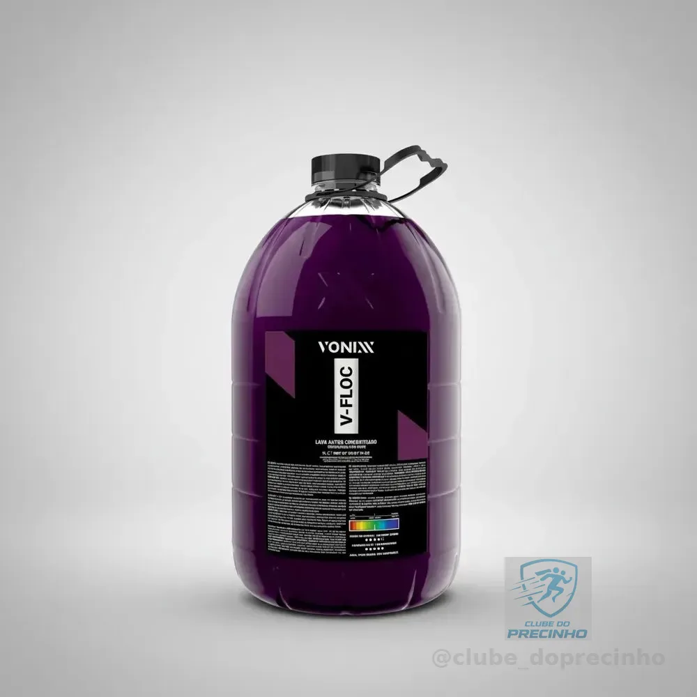 Shampoo Automotivo Neutro Concentrado V Floc 5L Vonixx