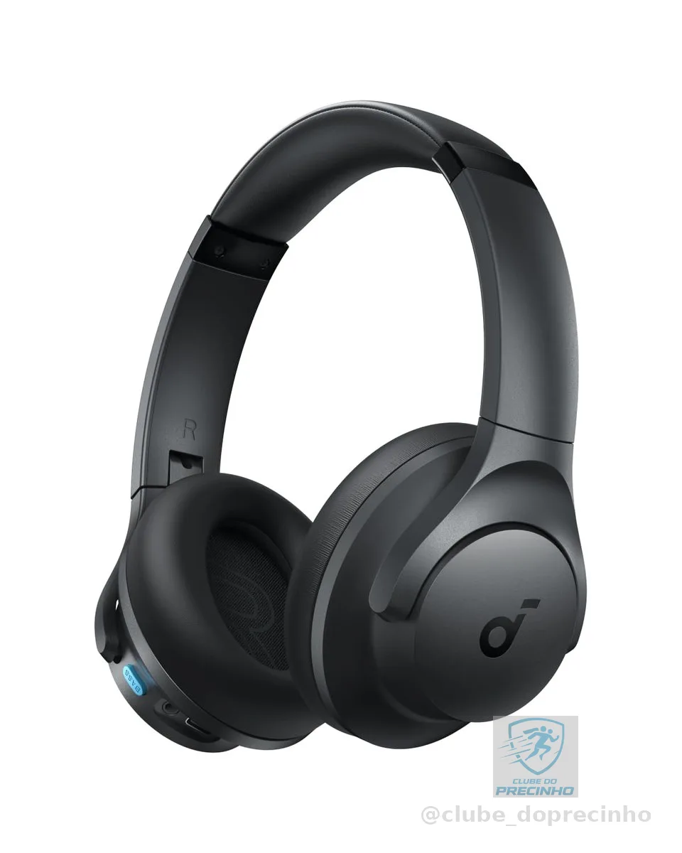 soundcore Q11i da Anker Headphone Bluetooth Over Ear, 60H Fone Gamer Preto