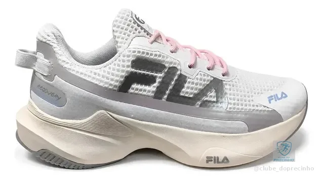 Tênis Fila Recovery Feminino Esportivo Oferta Corrida