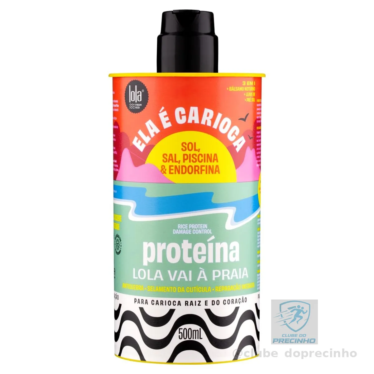Ela é Carioca Proteína Capilar 500g, Lola Cosmetics