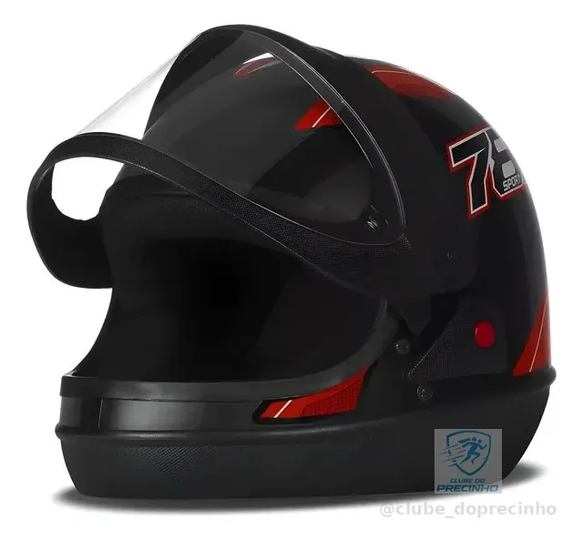 Capacete Fechado Automático Pro Tork Sport Moto 788