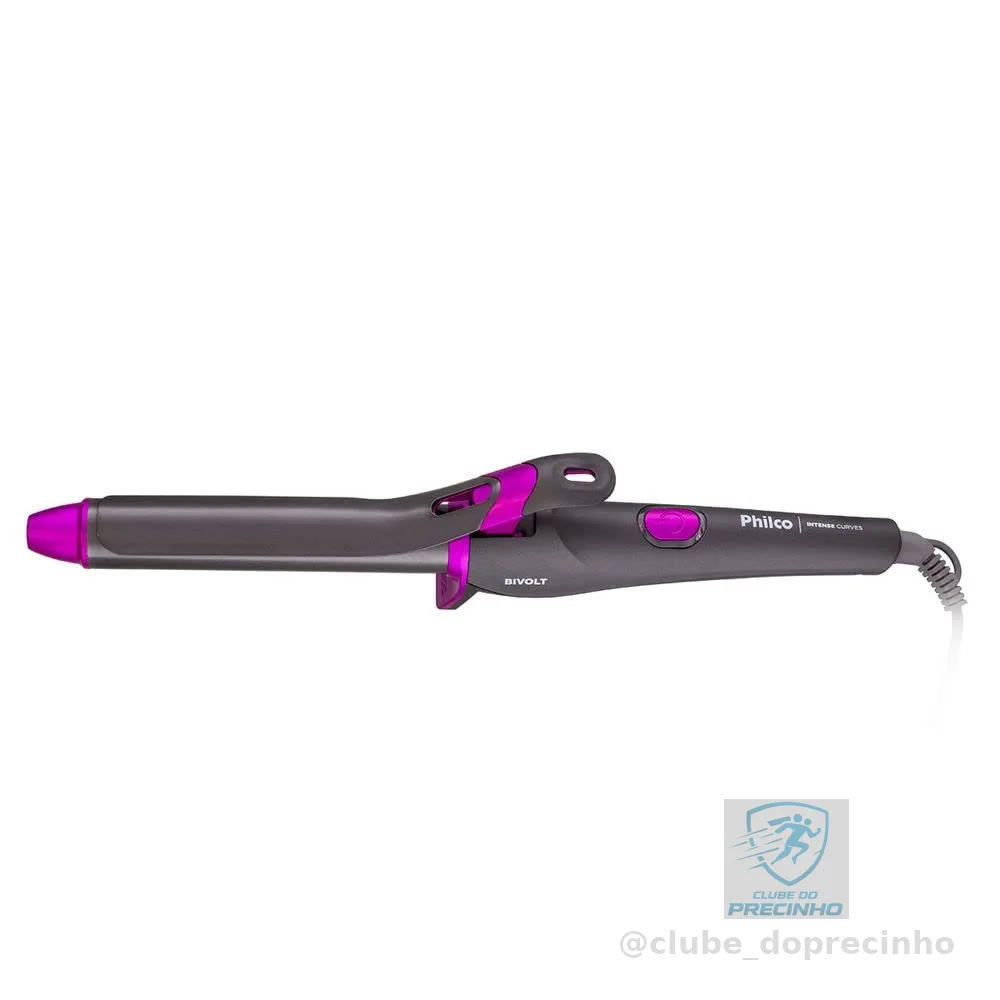 Cacheador Phico Cachos de 25mm. Revestimento em cerâmica, PEC15 Intense Curves Bivolt