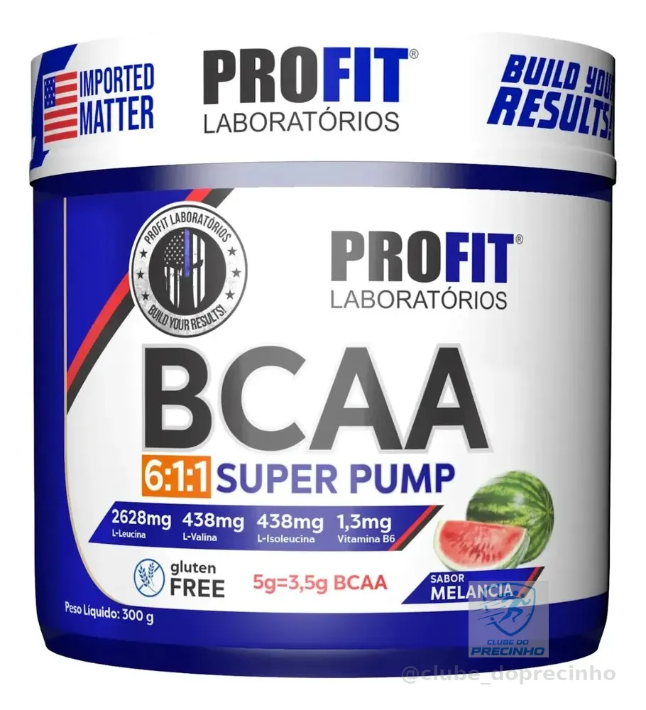 BCAA Profit em pó sabor Melancia x 300g