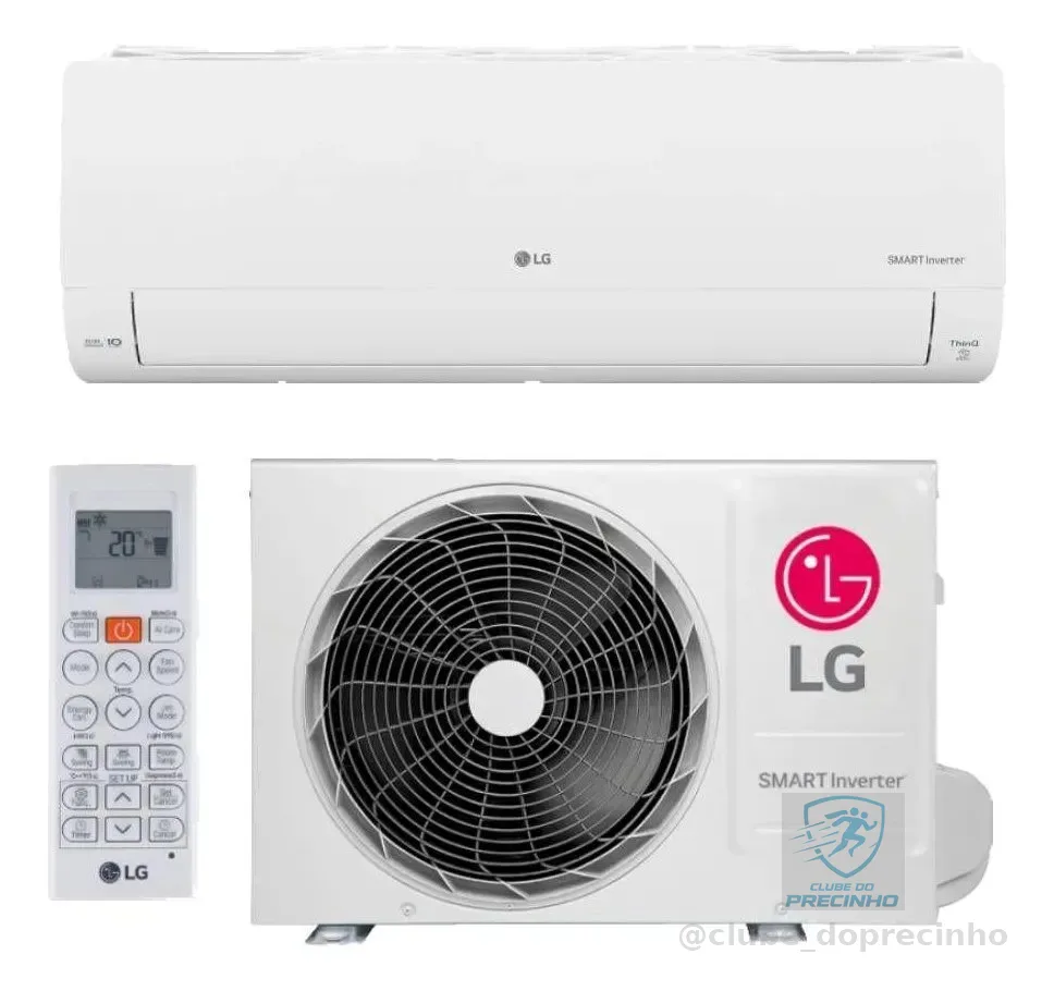 Ar Condicionado LG Ai Smart Inverter Voice 9000 Btus Frio Branco 220v 15669715