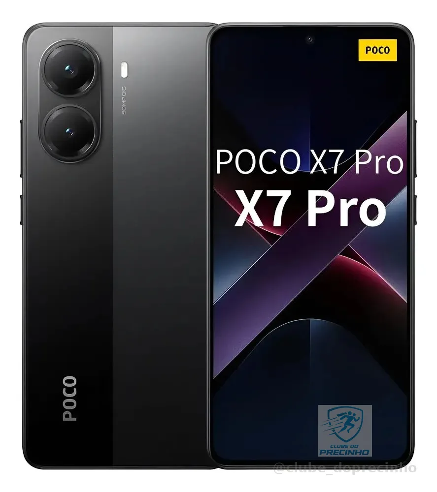 Smartphone Xiaomi Poco X7 Pro 5g 512gb/12gb Ram Nfc Preto Preto