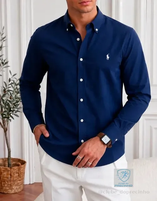 Camisa Social Masculina Ralph Oxford Social Original