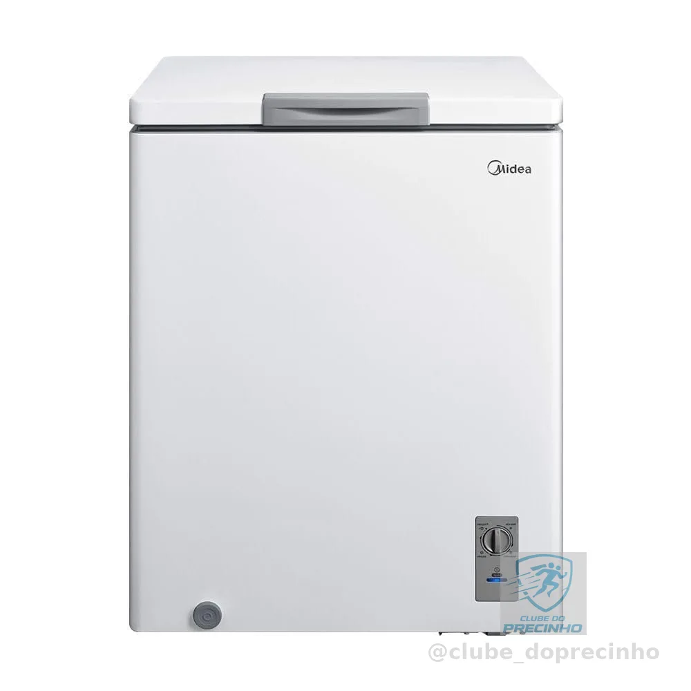 Freezer Horizontal 142L Inverter Bivolt Branco Midea