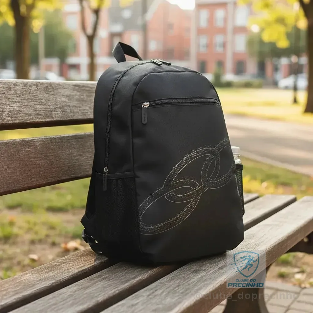 Mochila Esportiva Olympikus Basic Cor Preto Design Liso
