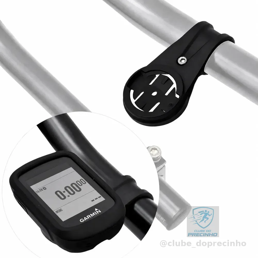 Suporte Garmin Guidão Clip Triathlon Tt Speed  Preto