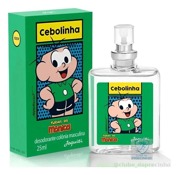 Perfume Colônia Cebolinha Deo Jequiti Turma Da Mônica 25ml