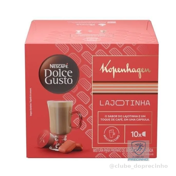 Cápsula de Café Dolce Gusto Kopenhagen Lajotinha - 10 cápsulas