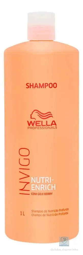 Shampoo Invigo Nutri Enrich Wella 1L