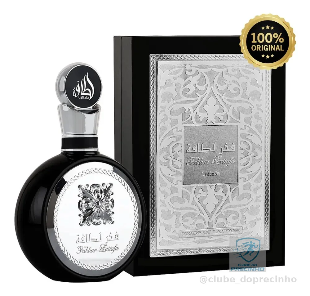 Perfume Árabe Masculino Fakhar Black Eau De Parfum 100 Ml