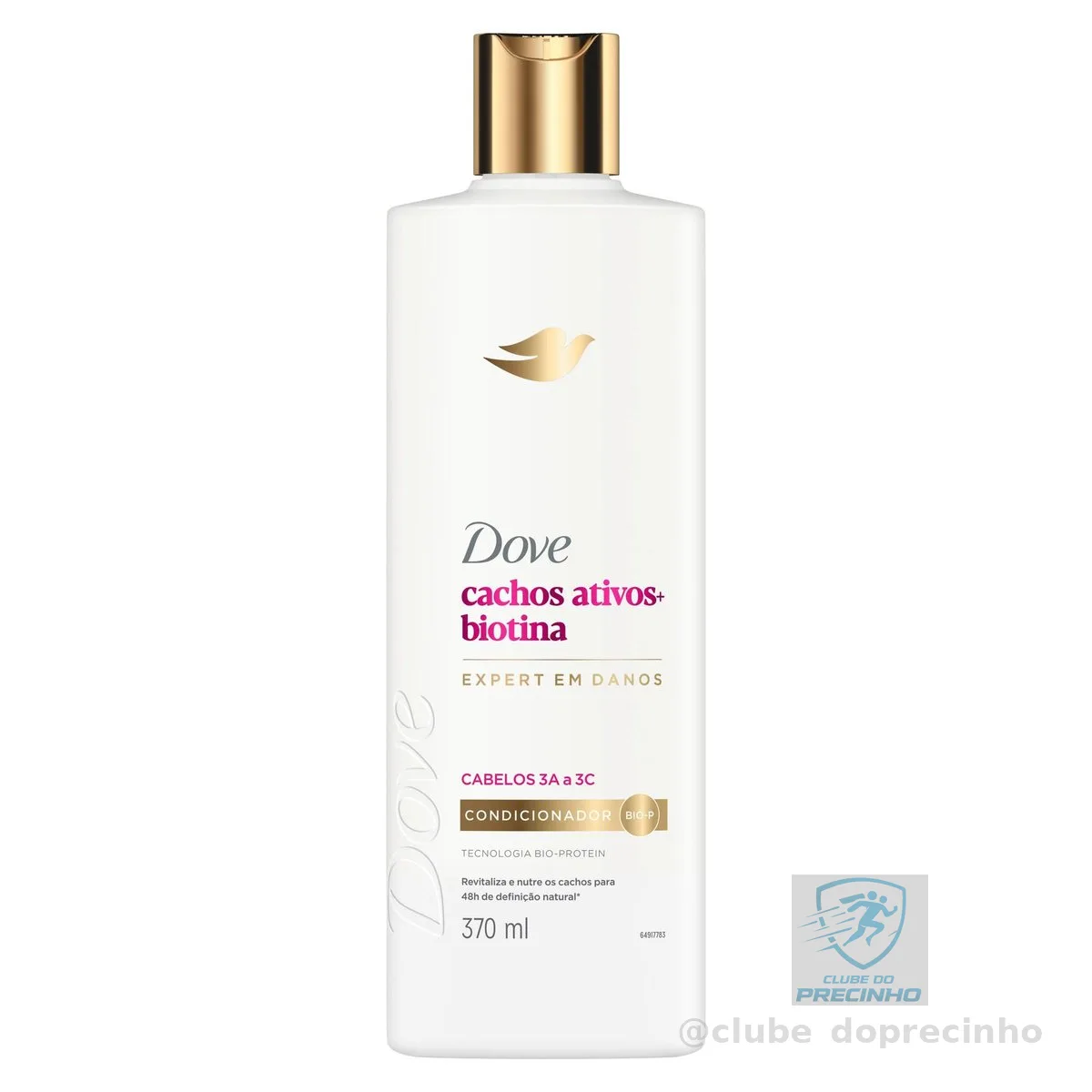 Dove Condicionador Cachos Ativos + Biotina 370ml