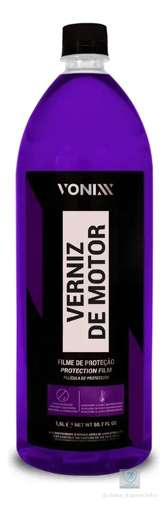 Verniz De Motor Filme De Proteção Para Motores Vonixx 1,5l